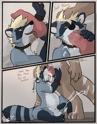 spunkyrakune, pache_riggs, riggsfur, 2boys, 4_fingers