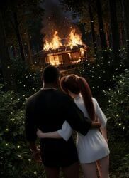 carl_johnson, kasumi_(doa), dead_or_alive, grand_theft_auto, grand_theft_auto:_san_andreas