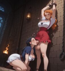 nami_(one_piece), nami_(one_piece)_(whole_cake_island), nico_robin, one_piece, patreon