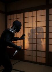 carl_johnson, kasumi_(doa), dead_or_alive, grand_theft_auto, grand_theft_auto:_san_andreas