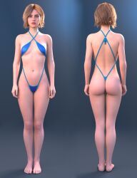 cressida_bright, 007_first_light, stormlux18, 1girls, bikini