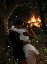 carl_johnson, kasumi_(doa), dead_or_alive, grand_theft_auto, grand_theft_auto:_san_andreas