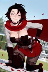 ruby_rose, patreon, rwby, kiraamane, 1girls