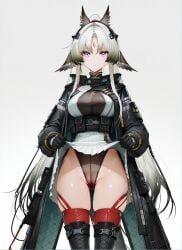 arcane_(arknights:_endfield), arknights, arknights:_endfield, 1girls, animal_ears