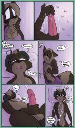 marissa_keys, tommy_keys, dirty_bunny, anthro, bodily_fluids