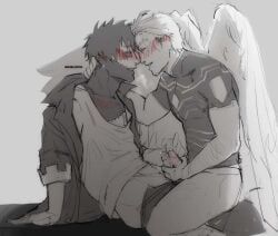dabi, hawks_(my_hero_academia), keigo_takami, takami_keigo, todoroki_touya