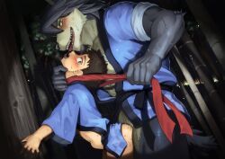 hiroyuki_(morenatsu), kouya_(morenatsu), morenatsu, shinotsuku, abs