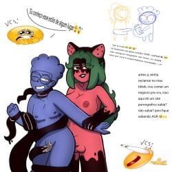 mundo_torajo, blue_skin, boy, dick, dickgirl