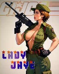 lady_jaye, g.i._joe, nerdddemon, 1girls, breasts