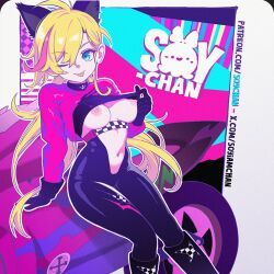 rin_(muse_dash), rin_(racer)_(muse_dash), muse_dash, soy-chan, ;p
