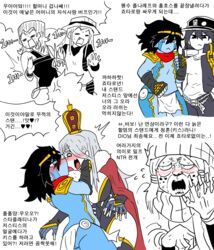 enya_geil, female_jotaro, hol_horse, jean_pierre_polnareff, jotaro_kujo