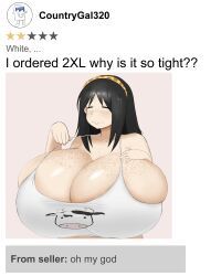 1girls, big_breasts, black_hair, breasts, breasts_bigger_than_head