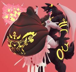 anubis, anubis_rose_(character), eeveelution, generation_2_pokemon, pokemon_(species)