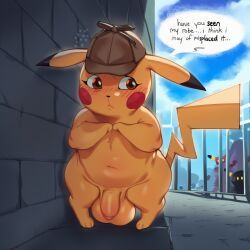 detective_pikachu, generation_1_pokemon, pikachu, pokemon_(species), nintendo