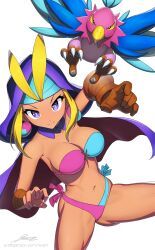 sky_(shantae), shantae, revenantart, 1girls, bikini