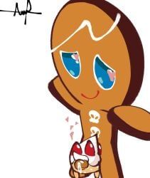 cake_hound, cookie_(cookie_run), gingerbrave, gingerbrave_(cookie_run), cookie_run