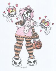 amy_rose, boo_(sonic), halloween, sonic_(series), marlon64