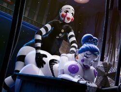 ballora_(fnafsl), marionette_(fnaf), puppet_(fnaf), five_nights_at_freddy's, five_nights_at_freddy's:_sister_location