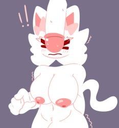 owocat, oni_chuu, blush, blush_lines, boobs