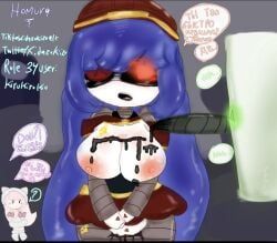 doll_(murder_drones), thad_(murder_drones), murder_drones, black_cum, cum_in_pussy