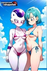 bulma, bulma_briefs, female_frieza, frieza, frieza_race