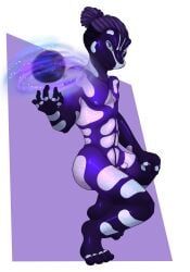 angelohoshi, amazon_milk_frog, amphibian, anthro, black_hole