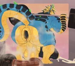 adam_the_wolf, mythology, ghangaji, anthro, anus