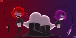 evelyn_(captaindoge821), uzi_(murder_drones), glitch_productions, murder_drones, nyrezu