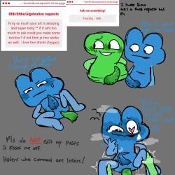 four_(bfb), two_(bfb), two_(tpot), battle_for_dream_island, bfdi