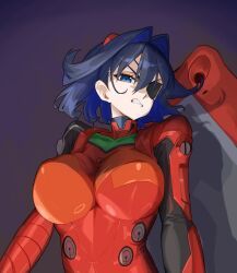 asuka_langley_sohryu_(cosplay), ouro_kronii, hololive, hololive_english, hololive_english_-council-