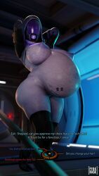 quarian, tali'zorah_nar_rayya, mass_effect, pinkm45k, 1girls