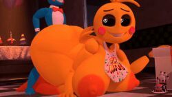 cupcake_(fnaf), toy_bonnie_(fnaf), toy_chica_(fnaf), toy_chica_(love_taste), five_nights_at_freddy's
