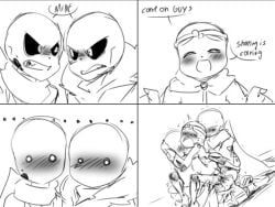 cross_sans, cross_sans_(fan_character), dream_sans, dream_sans_(fan_character), ink_sans