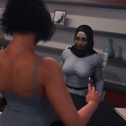 aisha_(blankken), blankken, 1futa, 1girls, arabian