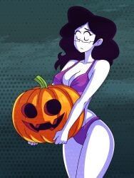 sundae_n._politan, spooky_month, sr_pelo, alvarikokearte, black_hair
