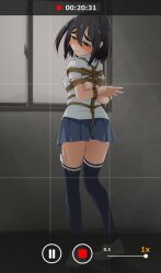 amamiya_satsuki_(mono), mono_(afro), femuto, 1girl, bdsm