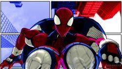patricia_parker, peter_parker, spider-man, spider-woman, iron_man_(series)