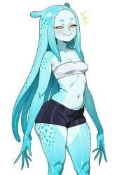 original, smutma, 1girls, :>, alien_humanoid