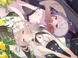 original, anparu, lemon_tree, 2boys, 2girls