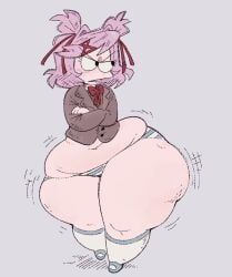 natsuki_(doki_doki_literature_club), ddlc, doki_doki_literature_club, artist_request, 1girl