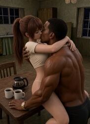carl_johnson, kasumi_(doa), dead_or_alive, grand_theft_auto, grand_theft_auto:_san_andreas