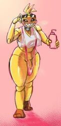 toy_chica_(fnaf), polaarzero, 1futa, animatronic, animatronic_futa