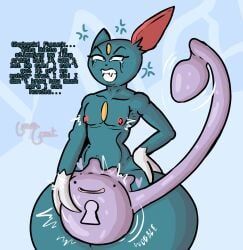 ditto, sneasel, pokemon, guavagrunt, 1boy