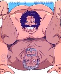 garp, gol_d_roger, monkey_d_garp, one_piece, flashgritz