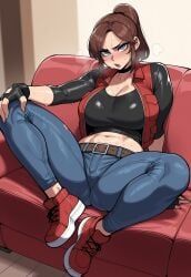 claire_redfield, resident_evil, resident_evil_2, jennieart02, 1girl