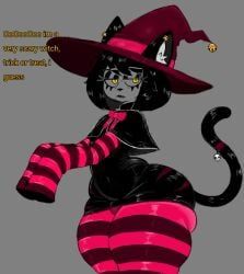 felix_(sashimilotus), sashimilotus, 1boy, black_cat, bored_expression