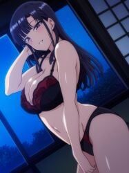 miyajima_sakura, saimin_seishidou, 1girls, big_breasts, big_nipples
