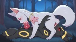 eeveelution, generation_2_pokemon, kyubey, pokemon_(species), umbreon