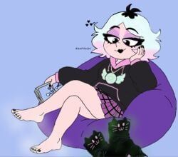 emberlynn_pinkle, emberlynn_pinkle_(human_form), albertita134, beautiful, black_body