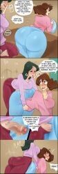 misae_nohara, ume_matsuzaka, crayon_shin-chan, dama_shipwreck, 1futa